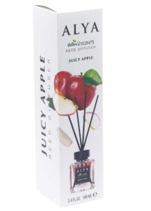 Mikado ALYA parfum Juicy Apple — bâton parfumé 100ml Happy Family