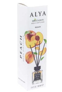 Mikado ALYA parfum Pêche — bâton parfumé 100ml Happy Family