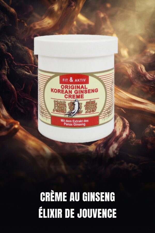 Crème au Ginseng Coréen (Fit & Aktiv)