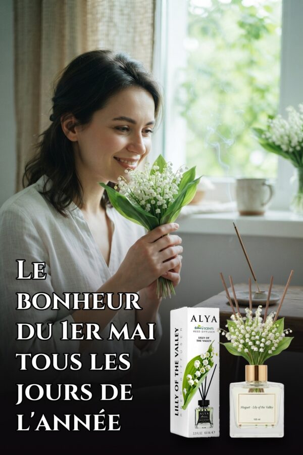 Mikado Parfumé Muguet – 3 Mois de Parfum Enivrant