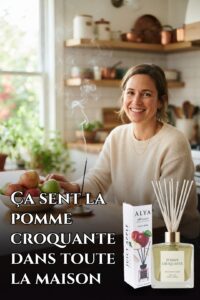 Mikado Parfumé Pomme Croquante – 3 Mois de Parfum Enivrant