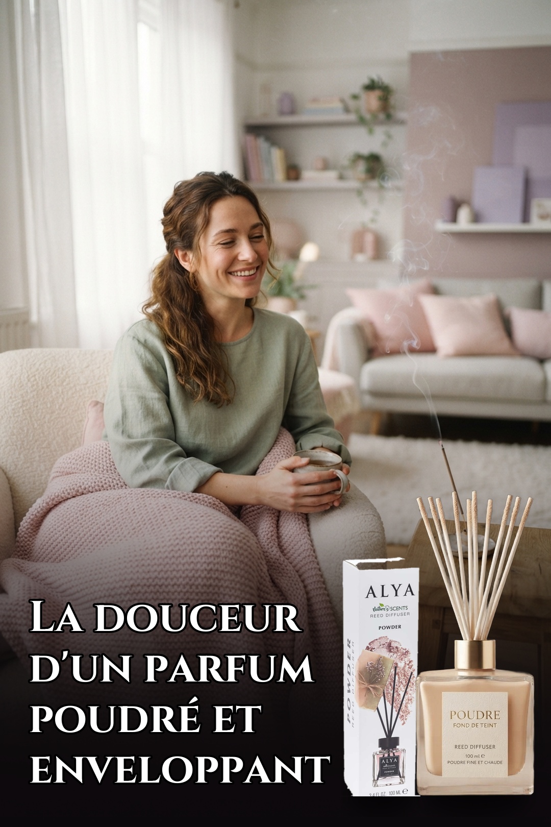 Diffuseur de parfum Poudre de Talc