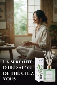 Mikado Parfumé Thé Vert – 3 Mois de Parfum Enivrant